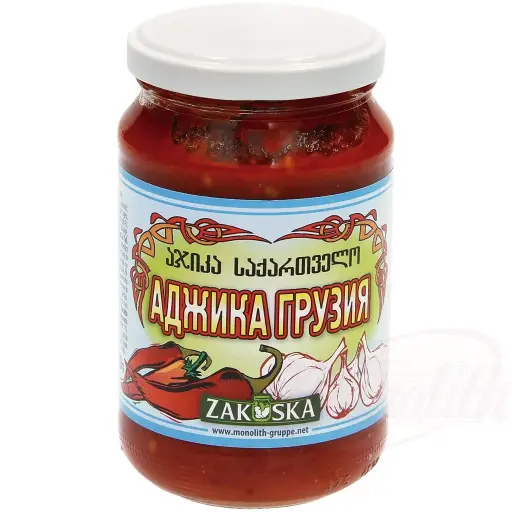 [43130] ZAKUSKA - "Adgika Grusija" Préparation de piment à l'ail 360g