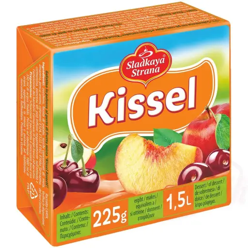 [59243] SLADKAYA STRANA - "Kissel" aux assortiments de fruits 225g