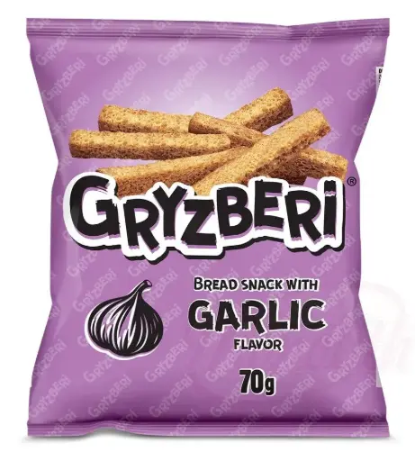[76271] GRYZBERI - Snack de pain saveur "ail"