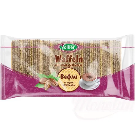 [80152] WALDEMAR VOLKER - Gaufres fourrées à la crème, saveur chocolat