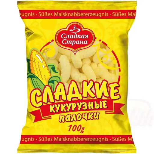 [82200] SLADKAYA STRANA - Bâtonnets de mais sucrés 100g