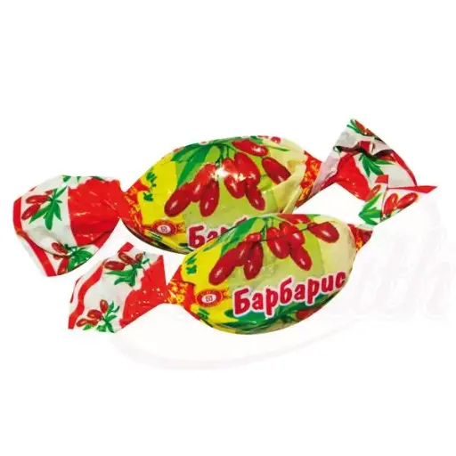 [85010] BISQUIT SCHOKOLAD - Bonbons à sucer, saveur berbéris "Барбарис"
