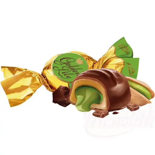 [87230] GOLDEN LILY - Caramel fourré à la pistache
