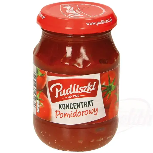 [43701] PUDLISZKI - Double concentré de tomates pasteurisé 190g