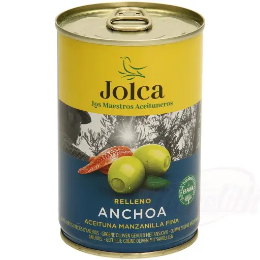 [48921] JOLCA - Olives vertes farcies aux anchois
