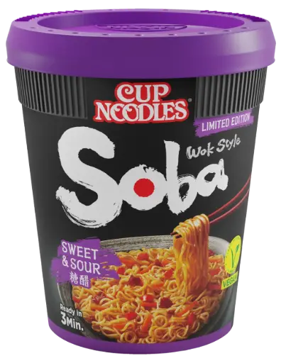 [DE00010] CUP NOODLES - Soba Sweet and Sour 89g