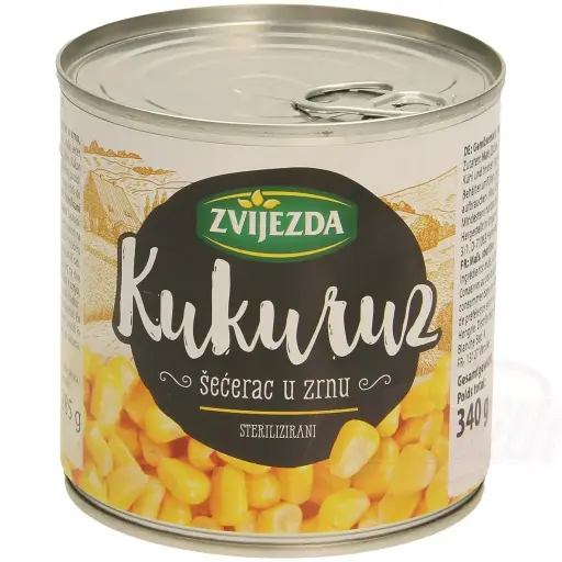 [37968] ZVIJEZDAL - Maïs en grains stérilisé 340g