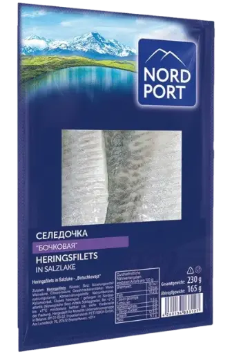 [8024] NORT PORT - Filets de hareng "Botschkovaja" en saumure 230g