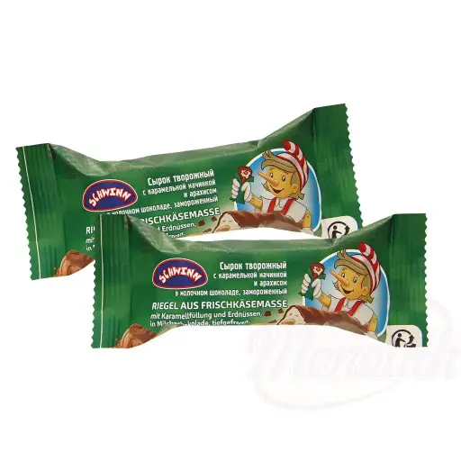 [18364] SCHWINN - Fromage blanc fourré au caramel et aux cacahuètes 40g